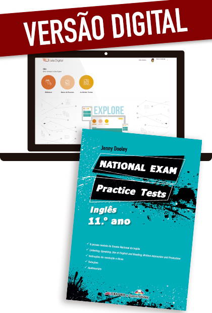 NATIONAL EXAM PRACTICE TESTS - 11.º ano - VERSÃO DIGITAL